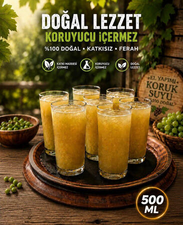 el yapımı meşhur koruk suyu